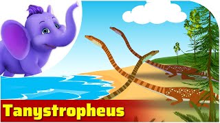 Tanystropheus  Prehistoric Animal Songs [upl. by Noyek]