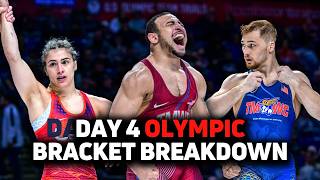 Olympic Bracket Breakdown For Spencer Lee Aaron Brooks and Helen Maroulis [upl. by Bartholomeo]