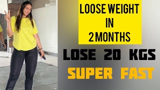 20 Kg Super Fast Weightloss Diet Plan By Nisha Arora  Simple amp Easy Home Based Diet [upl. by Viviene]