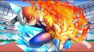 MY HERO ULTRA RUMBLE  Shoto Todoroki Half Cold Half Hot Season 4 ❄️🔥 [upl. by Acihsay]