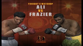 Muhammad Ali vs Joe Frazier  Fight Night Round 3 PS2 [upl. by Partridge]