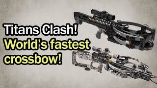 Battle of the titans – TenPoint Nitro 505 vs Ravin R500 – World’s fastest crossbows slog it out [upl. by Idac]