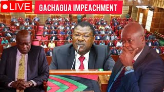 LIVE FIRESTORMS THE PARLIAMENT AS DP GACHAGUA ARRIVES TO DEFEND HIS IMPEACHMENT MOTION [upl. by Enirehtakyram]