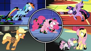 FNF Pibby MLP All Phases  MLP Darkness is Magic FNF My Little Pony [upl. by Enilav781]