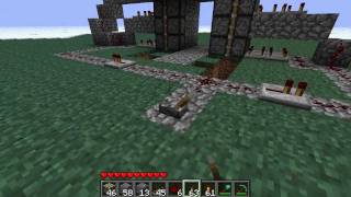 How to  A Secret 2x3 gate with Pistons Fully hidden works [upl. by Whitaker]