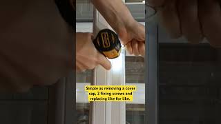 Window Handle Replacement Easier than you think 🤗🤗🤯 diy windowrepair doubleglazing repair fixit [upl. by Eceinaj903]