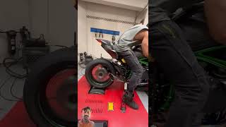 Motorcycle race 😱😱funny video viral post story video [upl. by Tnirb]