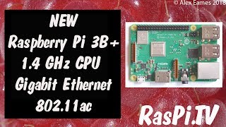 Raspberry Pi 3B with Gigabit ethernet 80211ac wifi and 14GHz processor [upl. by Assirac816]