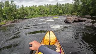 Lower Madawaska Upper Racquette Rapid [upl. by Kaitlin]