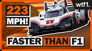 What Makes Porsches 1160hp F1Beating LMP1 Car So Fast [upl. by Irmo491]