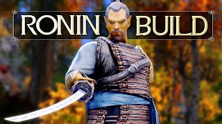 Skyrim Builds  The Ronin  Remastered Classic Build [upl. by Hnahc304]