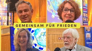 3 Für den FriedenKonferenz mit D Ganser U Guérot E Drewermann HJ Maaz und Silke Schäfer [upl. by Rubina]