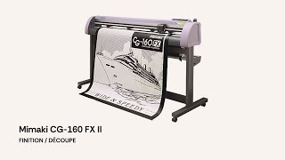 Mimaki CG 160 FX II [upl. by Mahla]