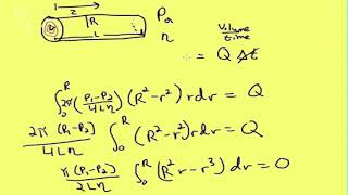 Poiseuilles law example [upl. by Airamzul]