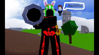 Blox Fruits BUT its Bazooka [upl. by Oker553]