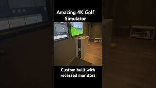 Custom 4K Golf Simulator [upl. by Anemolif383]