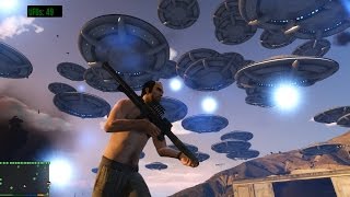 GTA 5 UFO Invasion [upl. by Surat]