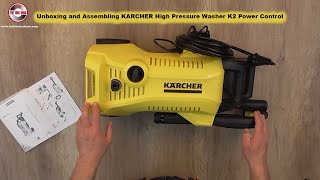 Unboxing and Assembling Karcher K2 Power Control High Pressure Washer  Bob The Tool Man [upl. by Assirhc]