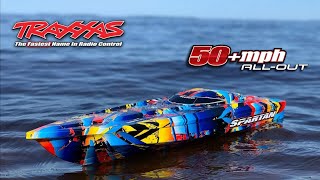 Traxxas Spartan VXL6S Rock N Roll Edition Unboxed and Ran [upl. by Zosema]