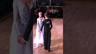 Slow Foxtrot 🤍 dancesport ballroomdance dancevideo [upl. by Urien]