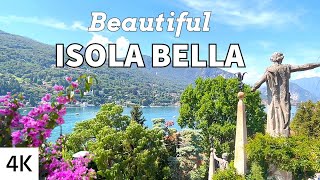 Beautiful ISOLA BELLA  Lake Maggiore  Italy 4K [upl. by Onra]