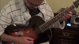 Some Rhythm Changes Oleo on my new Loar archtop LH700 Guitar [upl. by Launamme]