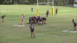 2022 U15 Div 1 Semi Final Logan vs Souths [upl. by Aihsatsan]