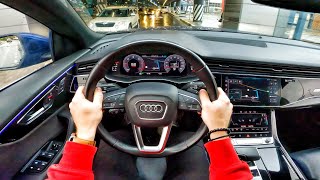 2019 Audi Q8 30 AT  POV TEST DRIVE [upl. by Brackett851]