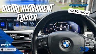 How to Install a Digital Instrument Cluster in your BMW F10 5 series [upl. by Sydel]