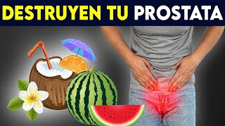 FRUTAS Y BEBIDAS QUE HARAN EXPLOTAR TU PROSTATA EVITALAS AHORA [upl. by Ainessej422]