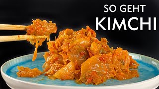 Original Kimchi selber machen  so gelingt Kimchi garantiert [upl. by Eadwine]