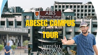 ABES Engineering College Campus Tour  Doubts Clear About ABESEC And ABESIT😄 [upl. by Pierette]