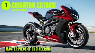 Crighton CR700W Review – 220HP Rotary Engine in a 129kg Superbike [upl. by Massey468]