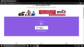 Tutorial Memisahkan Dokumen PDF  Smallpdf [upl. by Akimahc]