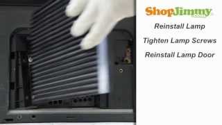 Toshiba DLP TV Repair  Replacing amp Installing Toshiba Y66LMP DLP Lamp  How to Fix DLP TVs [upl. by Tila]