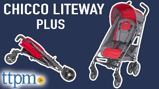 Liteway Plus Stroller Review and Instructions from Chicco [upl. by Yorgen]