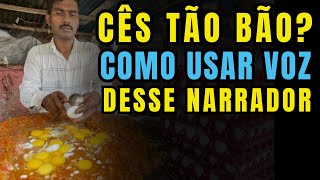 COMO USAR A VOZ DO NARRADOR DE COMIDA INDIANA GRÁTIS [upl. by Shara]