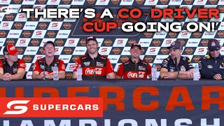 Friday Press Conference  Penrite Oil Sandown 500  Supercars 2023 [upl. by Eevets160]