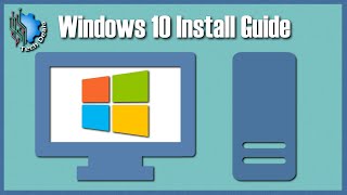 Complete Guide — Installing Windows 10 on a New PC Build — Tech Deals [upl. by Ontina]