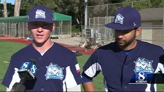 Monterey Amberjacks walk off in home opener [upl. by Nylynnej281]