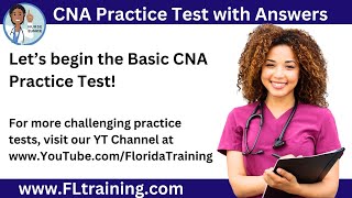 2024 Basic CNA Practice Test with Nurse Eunice  Over 70 Questions [upl. by Yecak58]