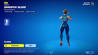 Smooth Slide  Fortnite Emote [upl. by Hernardo233]