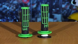 ODI V2 Jeff Emig Throwback Edition Lock On MX Grips Review [upl. by Ethyl214]