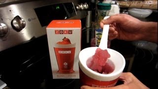 Zoku Slush amp Shake Maker Demo  Make Your Own Cool Summer Treats [upl. by Ayama]