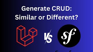 Laravel vs Symfony CRUD LiveCoding Demo [upl. by Ellehsor]