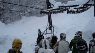 Guy falls off chair lift Cmon Man [upl. by Pulchia261]