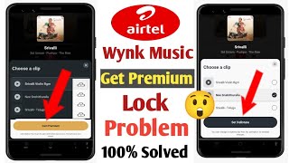 Wynk Music Get Premium Lock Kaise Hataye  Wynk Music Get Premium Problem Solved  In Hindi [upl. by Nireil933]