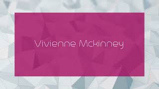 Vivienne Mckinney  appearance [upl. by Rivy]