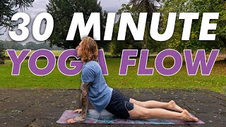 30 Minute Everyday Yoga Flow  Energizing Vinyasa to Stretch and Strengthen [upl. by Yedorb]