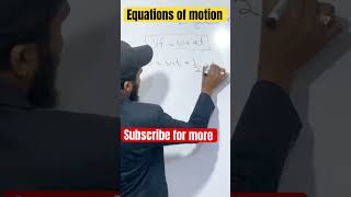 equations of motion  class 9  kinematics  physics [upl. by Mari]